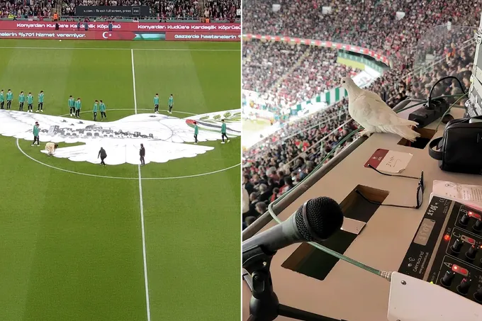 أردوغان يُشيد بمباراة قونيا سبور والمنتخب الفلسطيني في لقاء تضامني