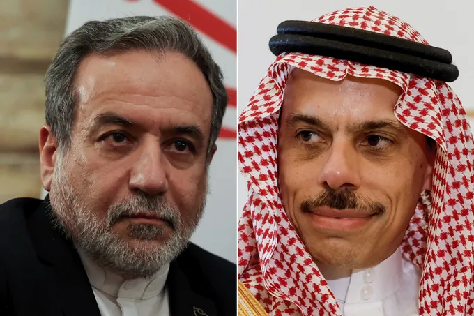 وزيرا خارجية السعودية وإيران يبحثان مستجدات المفاوضات الأمريكية الإيرانية