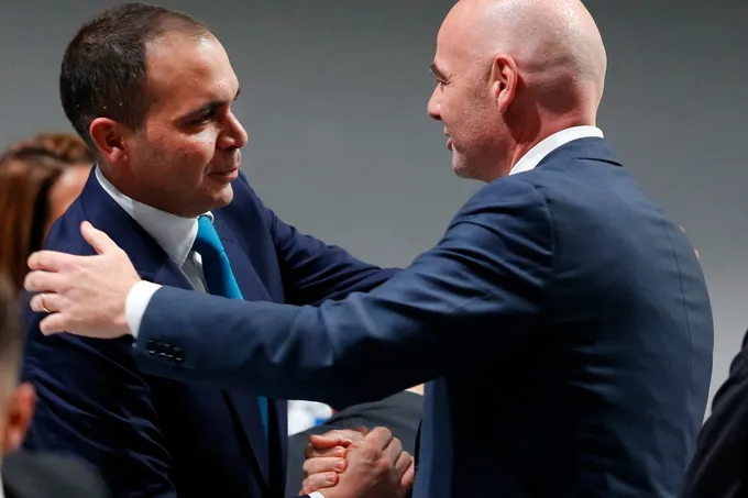 الأمير علي يؤكد استلام مستحقات الأردن من فيفا ويجدد رفض دعم إنفانتينو