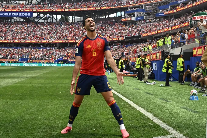 ميرينو يقود إسبانيا إلى نصف نهائي مونديال 2026 بعد إقصاء بلجيكا