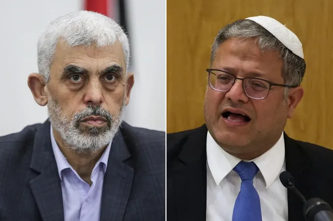 بن غفير يقتحم الحرم الإبراهيمي ويتوعد بإحراق جثمان السنوار